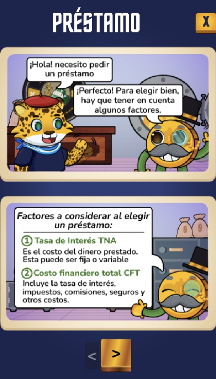 Resultados de la simulación financiera